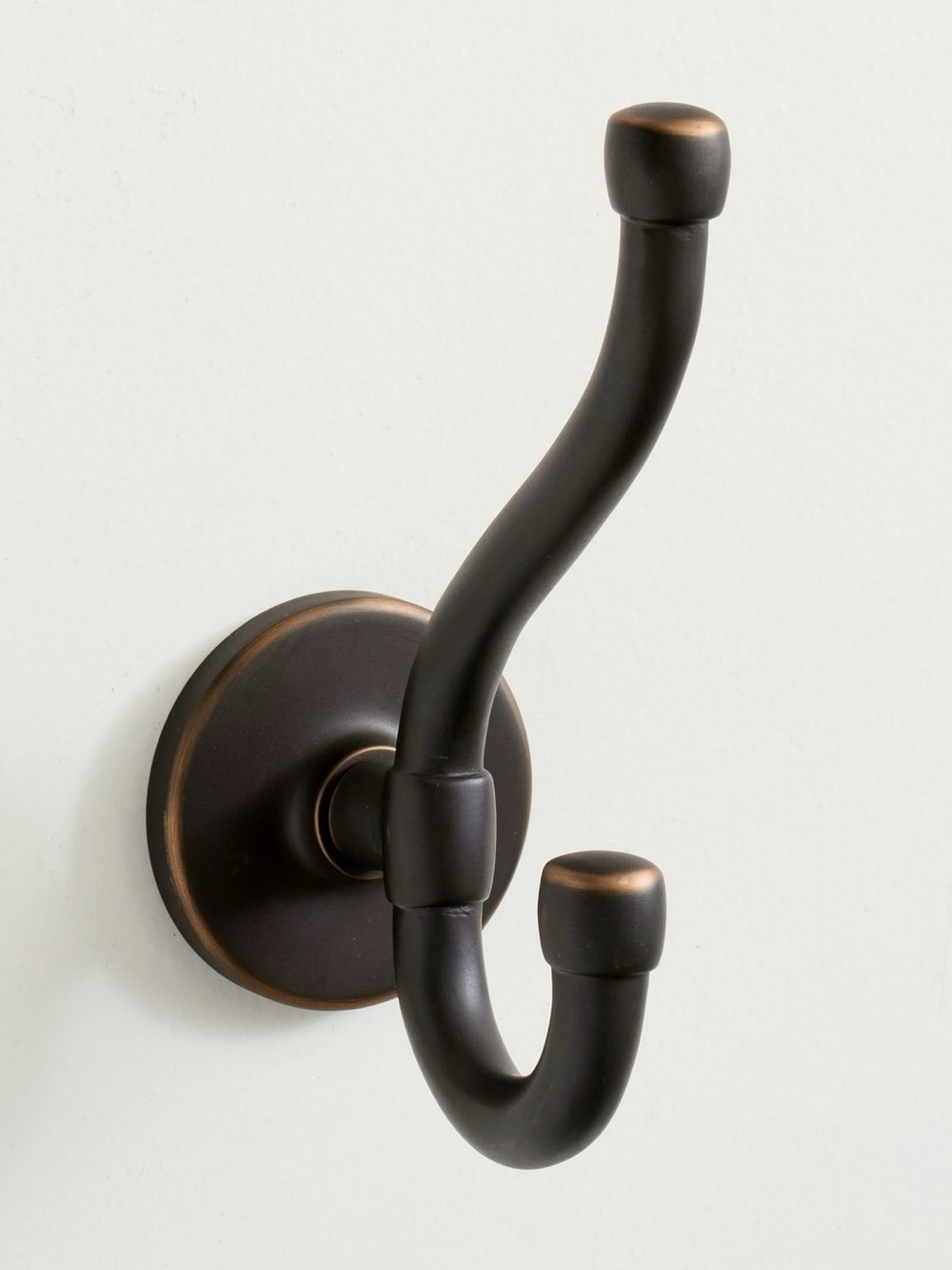 Sansome Oil-Rubbed Bronze Double Wall Hook